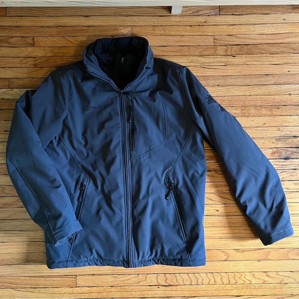 Performance Jacket, Full Zip, Convertible Hood, B… - image 3